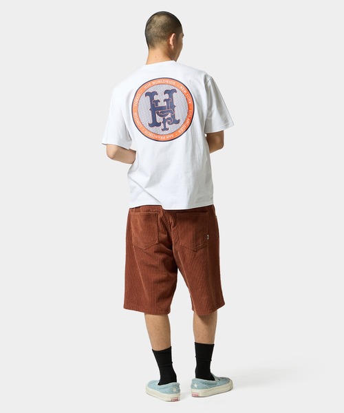 HUF(ハフ)の「MAJOR LEAGUE TEE(Tシャツ/カットソー・メンズ・ホワイト/ブルー系その他/ブラック・L/M/S/XL/XXL)」の5枚目の写真