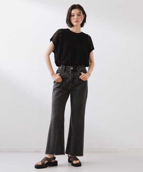 THE SHOP TK (ザ ショップ ティーケー )の「【2点セット】メッシュニット+タンクトップ(その他トップス・レディース・ブルー系その他/ライトベージュ/ダークブラウン/ブラック・12/13)」の7枚目の写真
