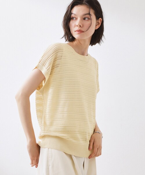 THE SHOP TK (ザ ショップ ティーケー )の「【2点セット】メッシュニット+タンクトップ(その他トップス・レディース・ブルー系その他/ライトベージュ/ダークブラウン/ブラック・12/13)」の21枚目の写真