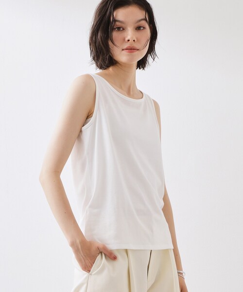 THE SHOP TK (ザ ショップ ティーケー )の「【2点セット】メッシュニット+タンクトップ(その他トップス・レディース・ブルー系その他/ライトベージュ/ダークブラウン/ブラック・12/13)」の22枚目の写真
