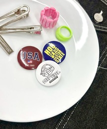 WEGO（ウィゴー）の「WEGO/アソート缶バッジセットF（バッジ）」