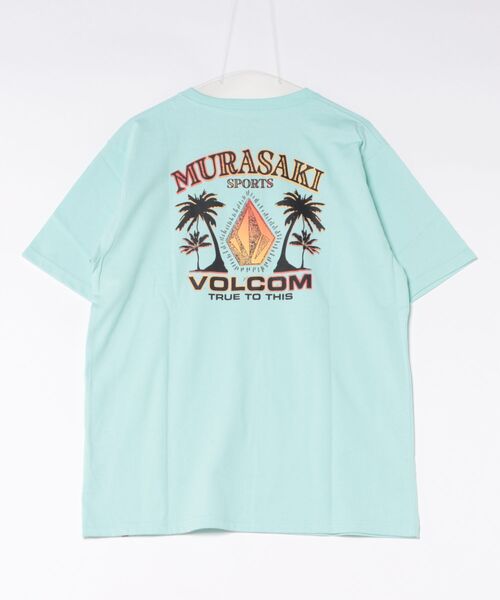ムラサキスポーツ(ムラサキスポーツ)の「【ムラサキスポーツ限定】MURASAKI ムラサキ × VOLCOM ボルコム 半袖 Tシャツ バックプリント 90年代 BG05AU01(シャツ/ブラウス・メンズ・ホワイト/ライトグリーン/ブラック・M/L/XL)」の6枚目の写真