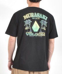 【ムラサキスポーツ限定】MURASAKI ムラサキ × VOLCOM ボルコム 半袖 Tシャツ バックプリント 90年代 BG05AU01