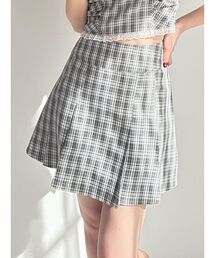 サマープリーツミニスカート【セットアップ着用可能】