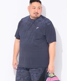 Tシャツ 半袖 メンズ 大きいサイズ ベア天竺 グラデーション クルーネック カットソー EXCELLENT FINE (エクセレントファイン)