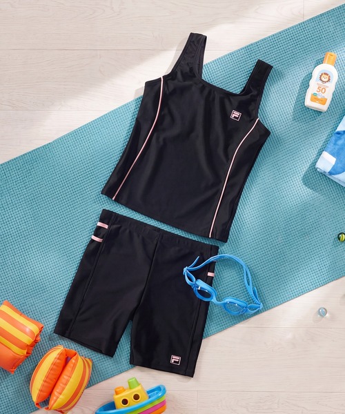 FILA(�t�B��)�́yFILA�z�X�N�[������ ���̎q �Z�p���[�g ���q �^���L�j FILA ���� �L�b�Y ���� �v�[�� �w�Z uv �Z�p���[�g(����)