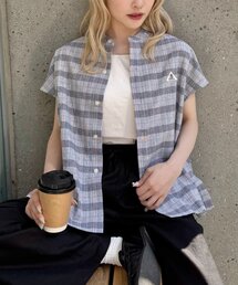 GEVACO（ゲバコ）の「【GEVACO/ゲバコ】フレンチスリーブバンドカラーシャツ（シャツ/ブラウス）」