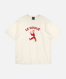 FRIZMWORKS（フリズムワークス）の「LE SOULIE SLUB HALF TEE _ IVORY（Tシャツ/カットソー）」