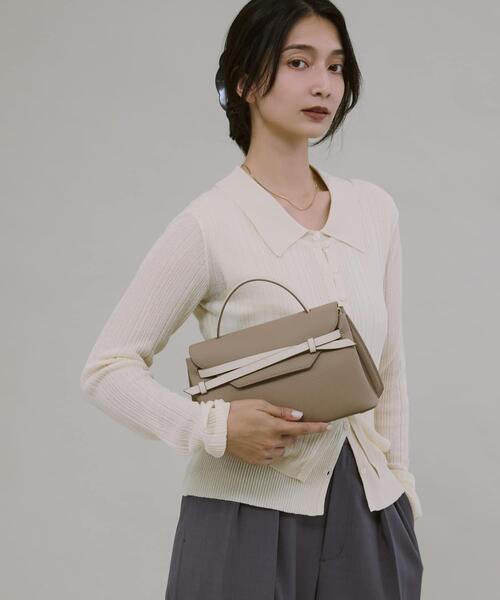 RODE SKO(ロデスコ)の「『一部別注カラー』tov MIMI M(ハンドバッグ・レディース・ブラック/グレー系その他/イエロー系その他・-)」の2枚目の写真
