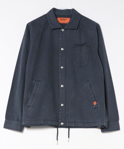 UNIVERSAL OVERALL(ユニバーサルオーバーオール)の「《UNIVERSAL OVERALL》VINTAGE COACH JK(ブルゾン・メンズ・ベージュ/チャコール/ブルー系・FREE)」の3枚目の写真