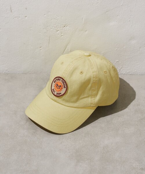 CIAOPANIC TYPY（チャオパニックティピー）の「:ピグメント加工ワッペンキャップ（キャップ・レディース・ブルー/イエロー/ブラウン/チャコールグレー・ONE SIZE）」の10枚目の写真