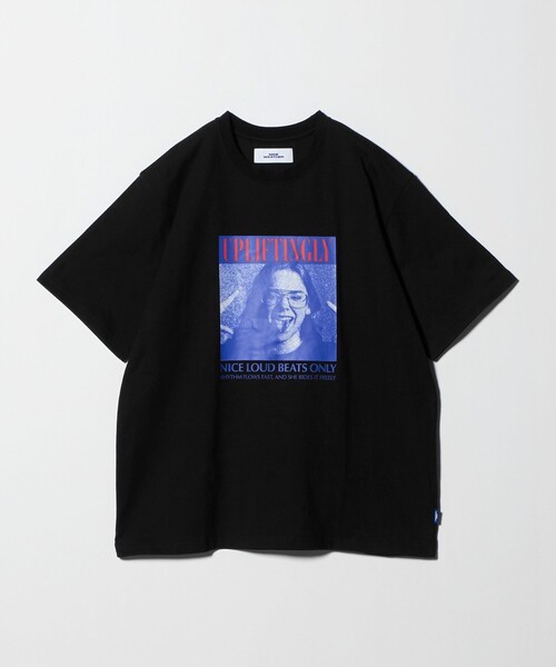 NICE WEATHER(ナイスウェザー)の「<NICE WEATHER>フォトプリント Tシャツ(Tシャツ/カットソー・メンズ・ホワイト/ブラック/ライトピンク・L/S/XS/M)」の13枚目の写真