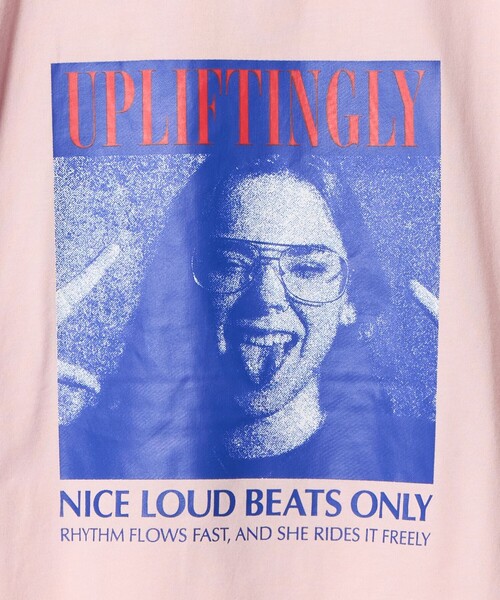 NICE WEATHER(ナイスウェザー)の「<NICE WEATHER>フォトプリント Tシャツ(Tシャツ/カットソー・メンズ・ホワイト/ブラック/ライトピンク・L/S/XS/M)」の19枚目の写真