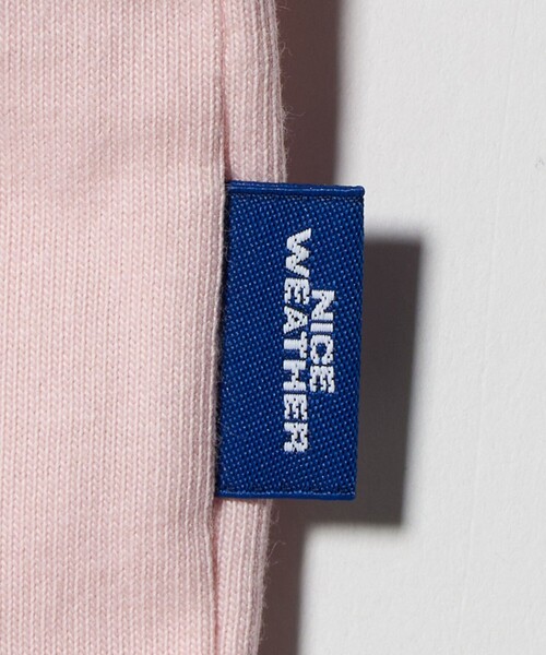 NICE WEATHER(ナイスウェザー)の「<NICE WEATHER>フォトプリント Tシャツ(Tシャツ/カットソー・メンズ・ホワイト/ブラック/ライトピンク・L/S/XS/M)」の20枚目の写真