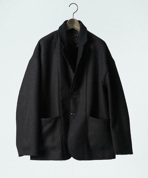 EGO TRIPPING(エゴトリッピング)の「mj11639-EDGE-OVER JACKET オーバージャケット(616712)(その他アウター・メンズ・ネイビー/ベージュ/ブラウン・48/46)」の20枚目の写真