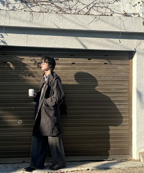 NOIRER(ノイア)の「ブラックキャットウォッシュワイドデニムパンツ(ブラック)(デニムパンツ・メンズ・その他・52/50)」の11枚目の写真