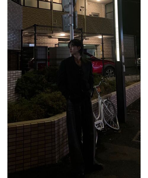 NOIRER(ノイア)の「ブラックキャットウォッシュワイドデニムパンツ(ブラック)(デニムパンツ・メンズ・その他・52/50)」の12枚目の写真