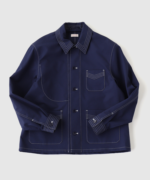 EDIFICE(エディフィス)の「fursac (フルサック) Work Jacket(その他アウター・メンズ・ネイビー・X-LARGE/LARGE/MEDIUM)」の1枚目の写真