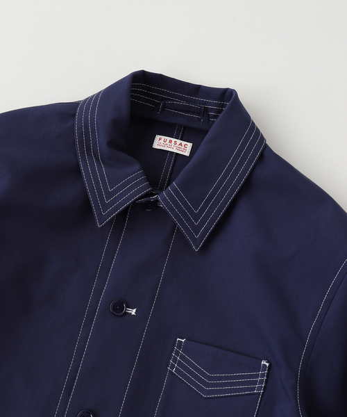 EDIFICE(エディフィス)の「fursac (フルサック) Work Jacket(その他アウター・メンズ・ネイビー・X-LARGE/LARGE/MEDIUM)」の5枚目の写真