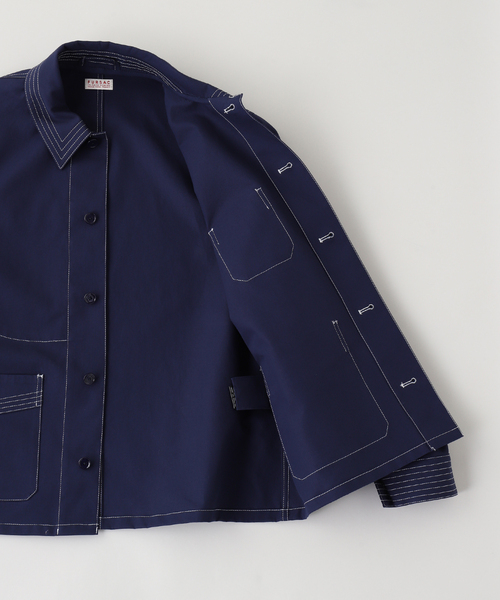 EDIFICE(エディフィス)の「fursac (フルサック) Work Jacket(その他アウター・メンズ・ネイビー・X-LARGE/LARGE/MEDIUM)」の3枚目の写真