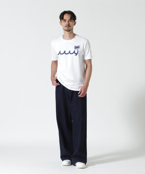 muta marine(ムータ・マリン)の「muta MARINE/ムータ マリン/イカリUSATee(Tシャツ/カットソー・メンズ・ホワイト/ネイビー・7/6/5)」の5枚目の写真