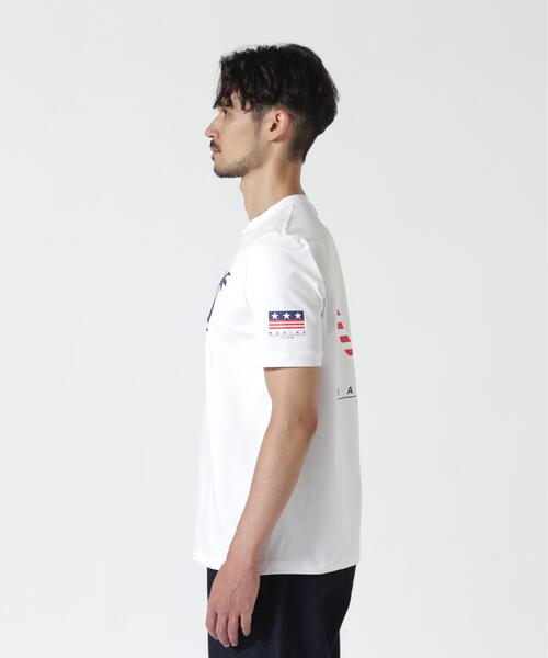 muta marine(ムータ・マリン)の「muta MARINE/ムータ マリン/イカリUSATee(Tシャツ/カットソー・メンズ・ホワイト/ネイビー・7/6/5)」の6枚目の写真