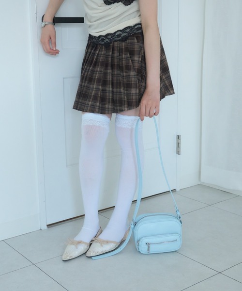 Smyeon(スミョン)の「Compact design shoulder bag/コンパクトデザインショルダーバッグ(ショルダーバッグ・レディース・ブラック/ミント/ライトブルー/ベビーピンク・FREE)」の11枚目の写真