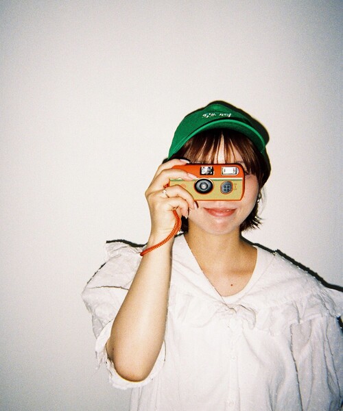 BEAMS JAPAN(ビームス ジャパン)の「【別注】写ルンです ロゴキャップ(キャップ・レディース・ブラック/グリーン・ONE SIZE)」の15枚目の写真