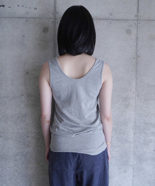 LCDC TM(エルシーディーシーティーエム)の「SHAPED HEM TANK TOP(タンクトップ・レディース・ブラック/グレー・S/M)」の20枚目の写真