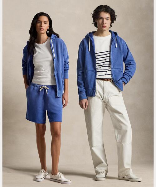 POLO RALPH LAUREN(ポロ ラルフ ローレン)の「フリース フルジップ フーディ(パーカー・メンズ・ブルー・M/L)」の1枚目の写真
