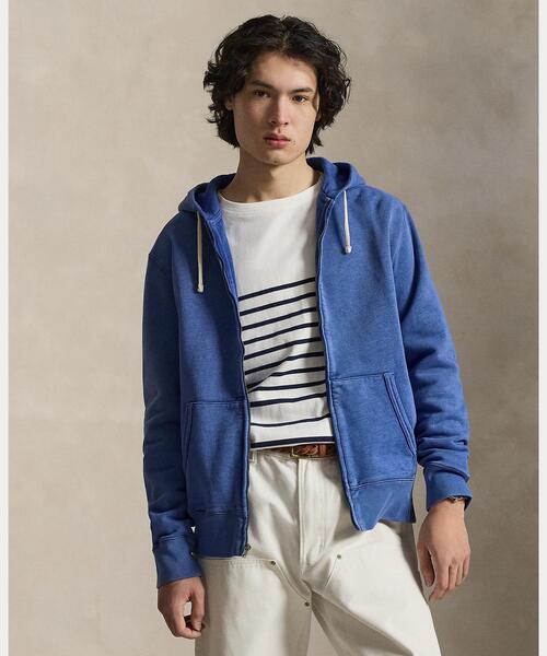 POLO RALPH LAUREN(ポロ ラルフ ローレン)の「フリース フルジップ フーディ(パーカー・メンズ・ブルー・M/L)」の8枚目の写真