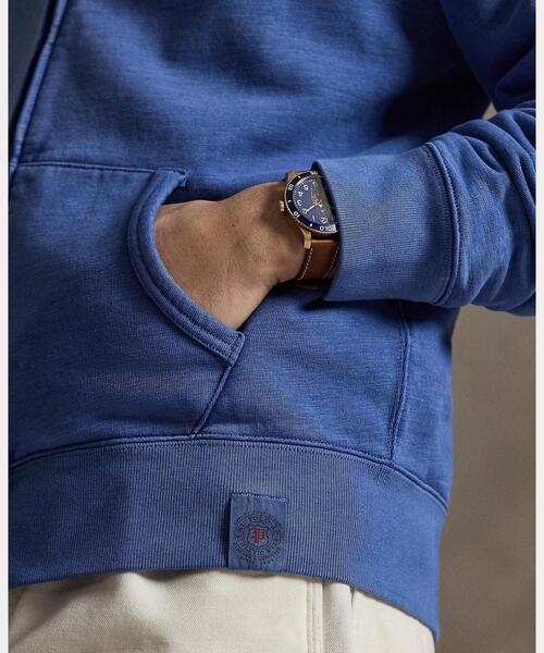 POLO RALPH LAUREN(ポロ ラルフ ローレン)の「フリース フルジップ フーディ(パーカー・メンズ・ブルー・M/L)」の4枚目の写真