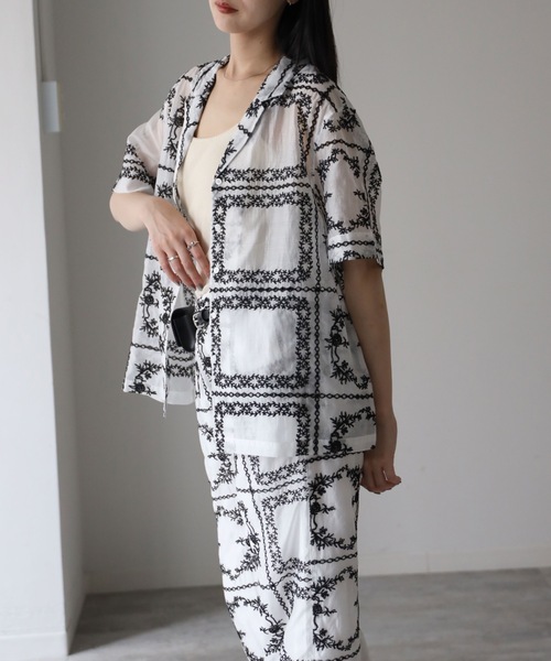 model：164cm  着用サイズ：FREE