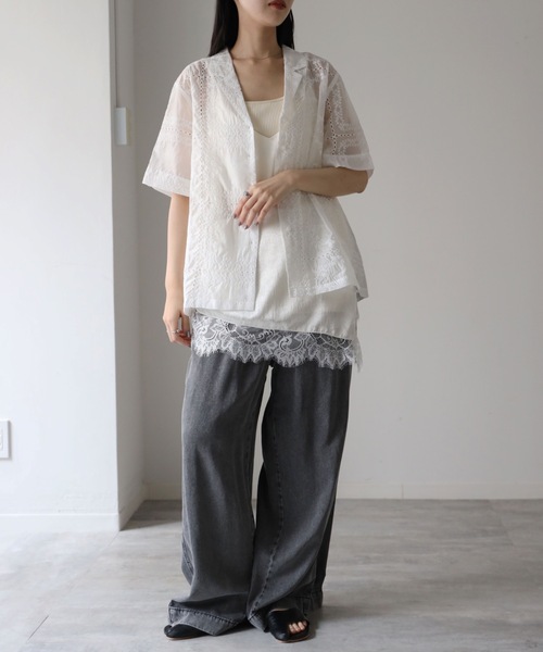 model：164cm  着用サイズ：FREE