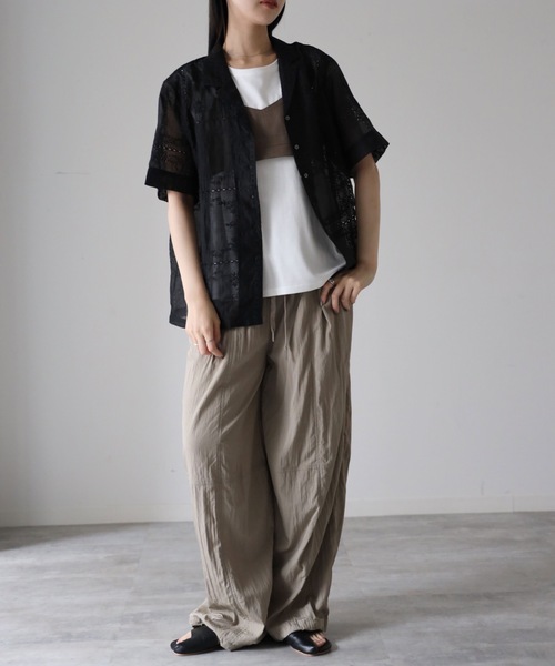 model：164cm  着用サイズ：FREE