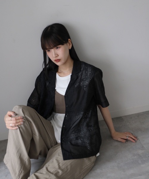 model：164cm  着用サイズ：FREE