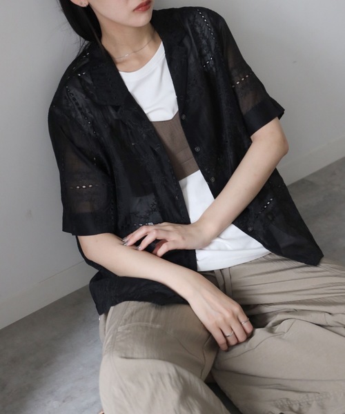 model：164cm  着用サイズ：FREE