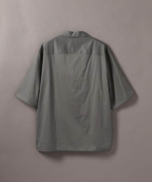 Calvin Klein(カルバン・クライン)の「シャツ - ショートスリーブコットンリラックスシャツ(シャツ/ブラウス・メンズ・ミックスグレー・XS/S)」の7枚目の写真