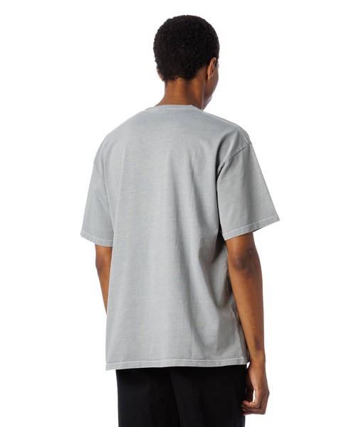 Sandinista(サンディニスタ)の「Error Pigment Dye Tee / ミス刺繍ピグメントTシャツ(Tシャツ/カットソー・メンズ・ブラウン/グレー/ブラック/ライトブルー・X-LARGE/LARGE/MEDIUM)」の9枚目の写真