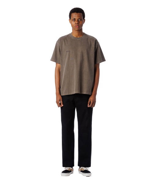 Sandinista(サンディニスタ)の「Error Pigment Dye Tee / ミス刺繍ピグメントTシャツ(Tシャツ/カットソー・メンズ・ブラウン/グレー/ブラック/ライトブルー・X-LARGE/LARGE/MEDIUM)」の20枚目の写真