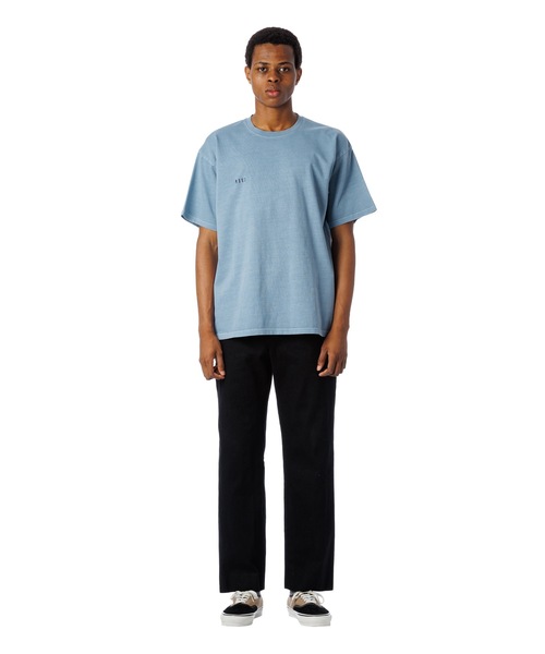 Sandinista(サンディニスタ)の「Error Pigment Dye Tee / ミス刺繍ピグメントTシャツ(Tシャツ/カットソー・メンズ・ブラウン/グレー/ブラック/ライトブルー・X-LARGE/LARGE/MEDIUM)」の17枚目の写真
