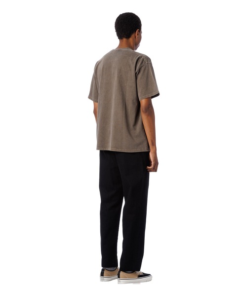 Sandinista(サンディニスタ)の「Error Pigment Dye Tee / ミス刺繍ピグメントTシャツ(Tシャツ/カットソー・メンズ・ブラウン/グレー/ブラック/ライトブルー・X-LARGE/LARGE/MEDIUM)」の22枚目の写真