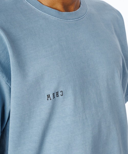 Sandinista(サンディニスタ)の「Error Pigment Dye Tee / ミス刺繍ピグメントTシャツ(Tシャツ/カットソー・メンズ・ブラウン/グレー/ブラック/ライトブルー・X-LARGE/LARGE/MEDIUM)」の16枚目の写真