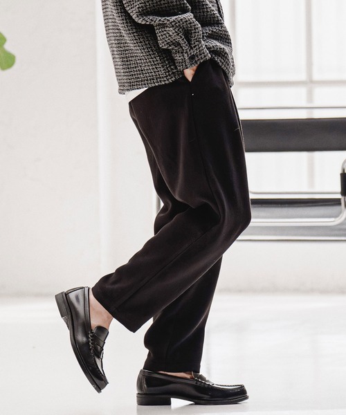 CAMBIO（カンビオ）の「mp15212-Wool Blend Brushed Tapered Pants テーパードパンツ(A70226cmb)（その他パンツ・メンズ・ブラウン/ブラック/チャコール/ベージュ・S/M/L）」の19枚目の写真