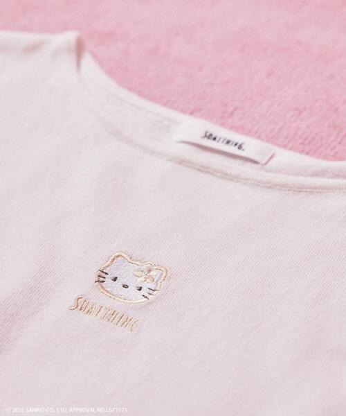 ITS'DEMO(イッツデモ)の「SOMETHING×HELLO KITTY ニット(ニット/セーター・レディース・ブラック/ホワイト系5/オフホワイト・00)」の10枚目の写真