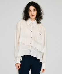 Pre-Order】レースカラーシャツ / Lace Collar Shirt（シャツ/ブラウス