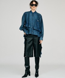 PRANK PROJECT（プランクプロジェクト）の「【2026Autumn Pre-Order】シアーラッフルシャツ   Sheer Ruffle Shirt（シャツ/ブラウス）」