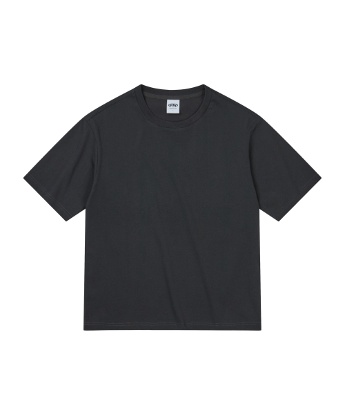 FERNOV(ペルノブ)の「エッセンシャル半袖Tシャツ5色(Tシャツ/カットソー・メンズ・ホワイト/ブラック/グレー/チャコール/ネイビー・1/2/3/4/5)」の12枚目の写真