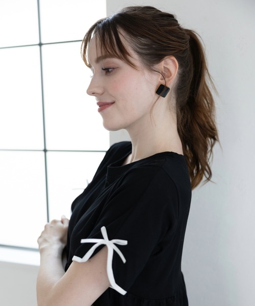 M y u(ミュー)の「【販売後1分で完売したアイテム】ティアードワンピース(ワンピース・レディース・ブラック系1/Black・FREE)」の13枚目の写真