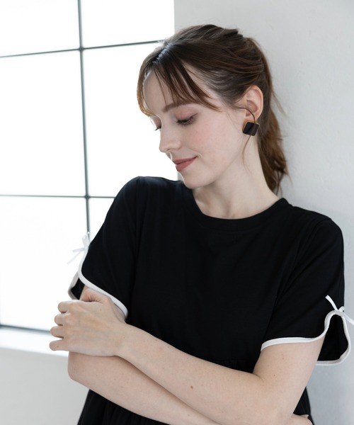 M y u(ミュー)の「【販売後1分で完売したアイテム】ティアードワンピース(ワンピース・レディース・ブラック系1/Black・FREE)」の12枚目の写真